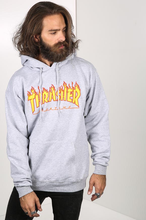 Thrasher Kapuzensweatshirt | Grau | Herren  | L von Thrasher