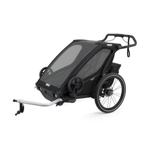 Thule Anhänger Chariot SPORT 2-Sitzer - black on black von Thule