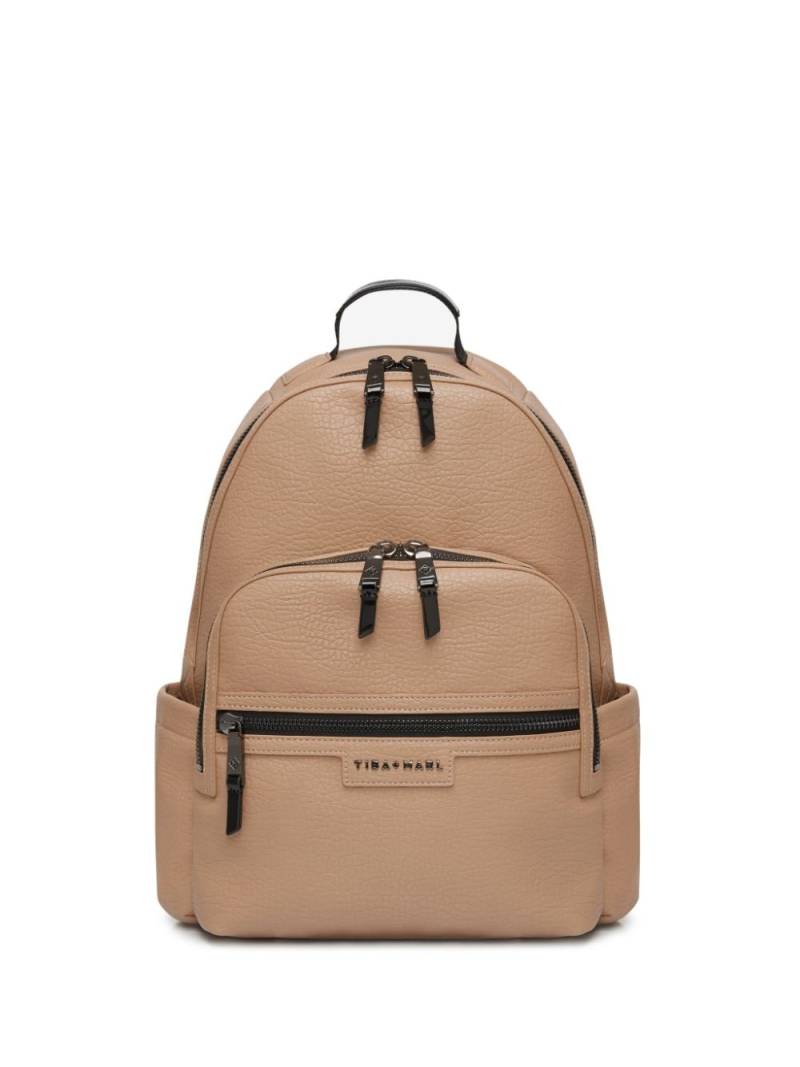 Tiba + Marl Elwood Twin changing backpack - Neutrals von Tiba + Marl