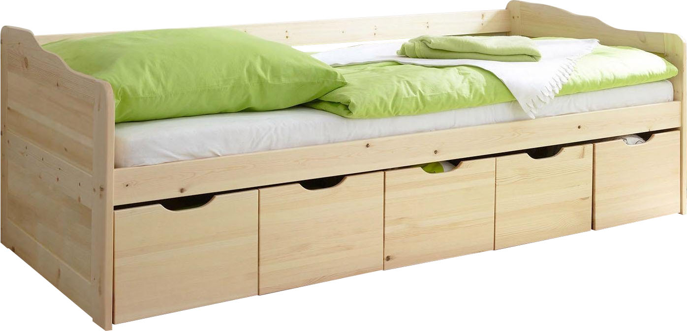 Ticaa Funktionsbett »Maria«, mit 5 Schubkästen, wahlweise mit Matratze Ticaa Funktionsbett »Maria«, mit 5 Schubkästen, wahlweise mit Matratze von TICAA