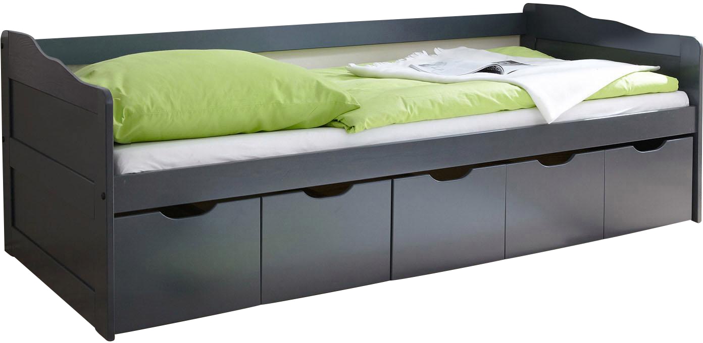 Ticaa Funktionsbett »Maria«, mit 5 Schubkästen, wahlweise mit Matratze Ticaa Funktionsbett »Maria«, mit 5 Schubkästen, wahlweise mit Matratze von TICAA