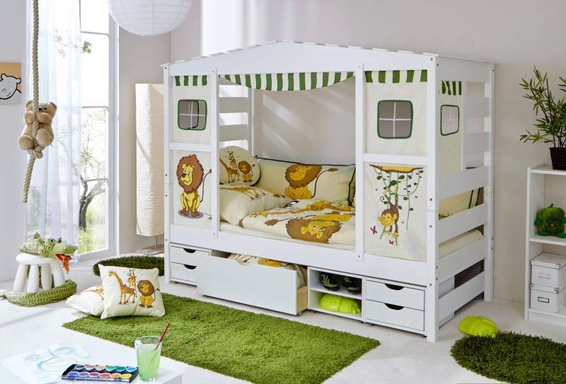 Ticaa Kinderbett »Lio«, Hausbett von TICAA