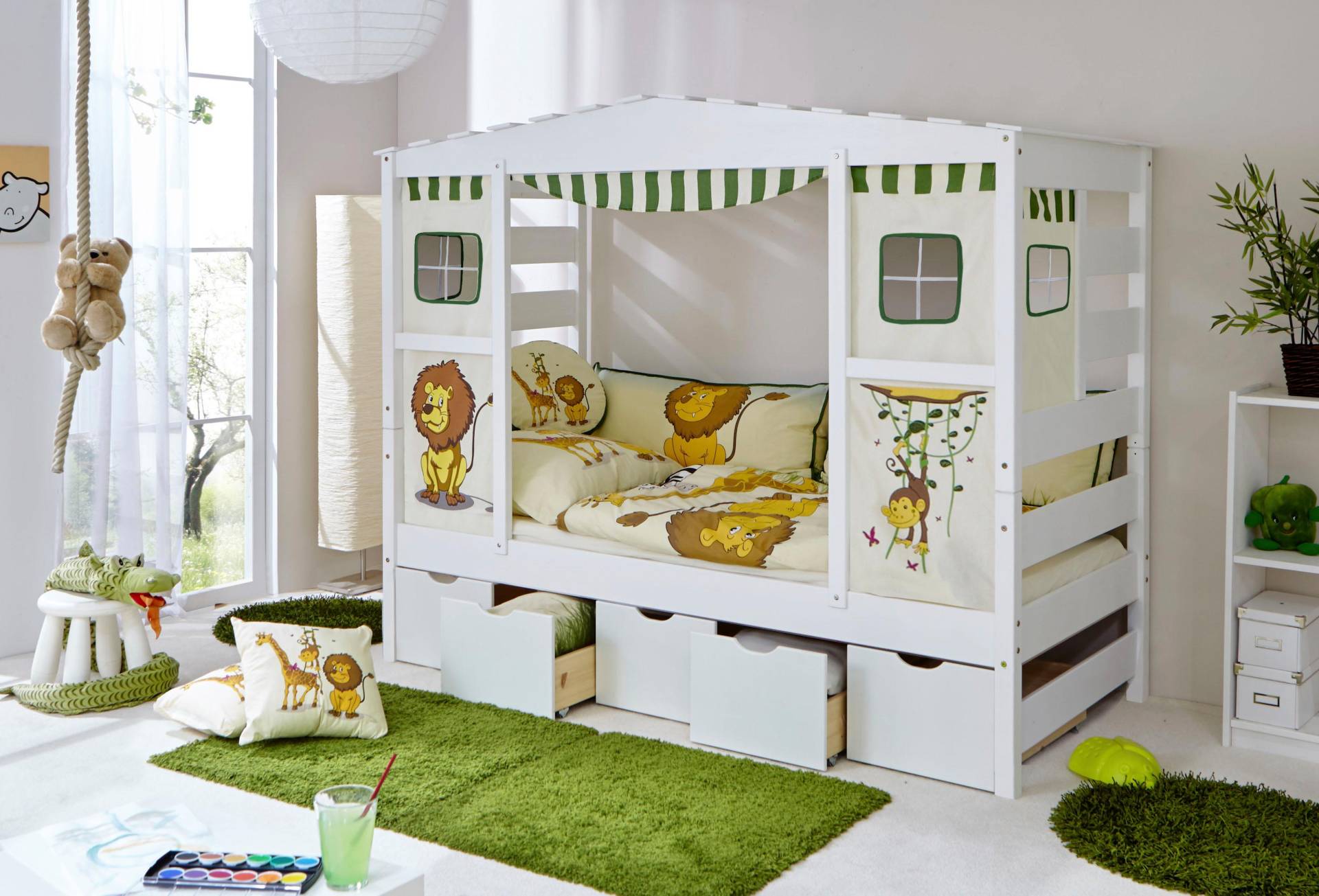 Ticaa Kinderbett »Lio«, Hausbett von TICAA