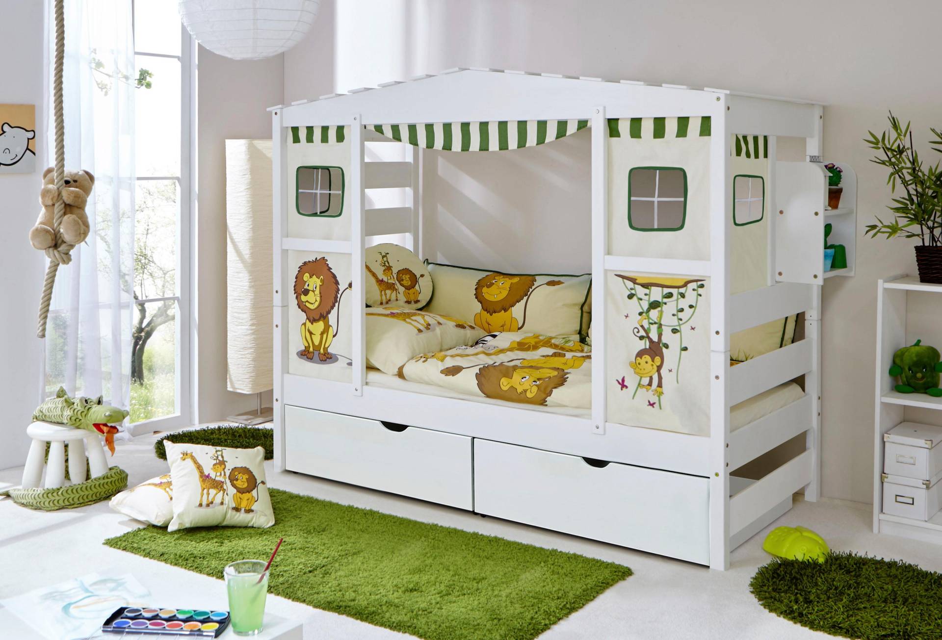 Ticaa Kinderbett »Lio«, Hausbett von TICAA