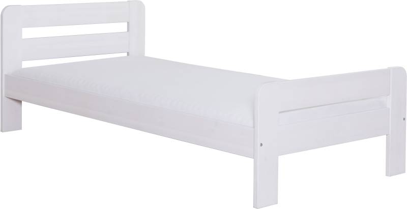 Ticaa Massivholzbett »"Bert", FSC®-zertifiziert (Kiefer), Jugendbett, mit Lattenrost«, (90x200cm, 100x200cm, 140x200cm), ideal für das Kinder- und Jugendzimmer, Massivholz von TICAA