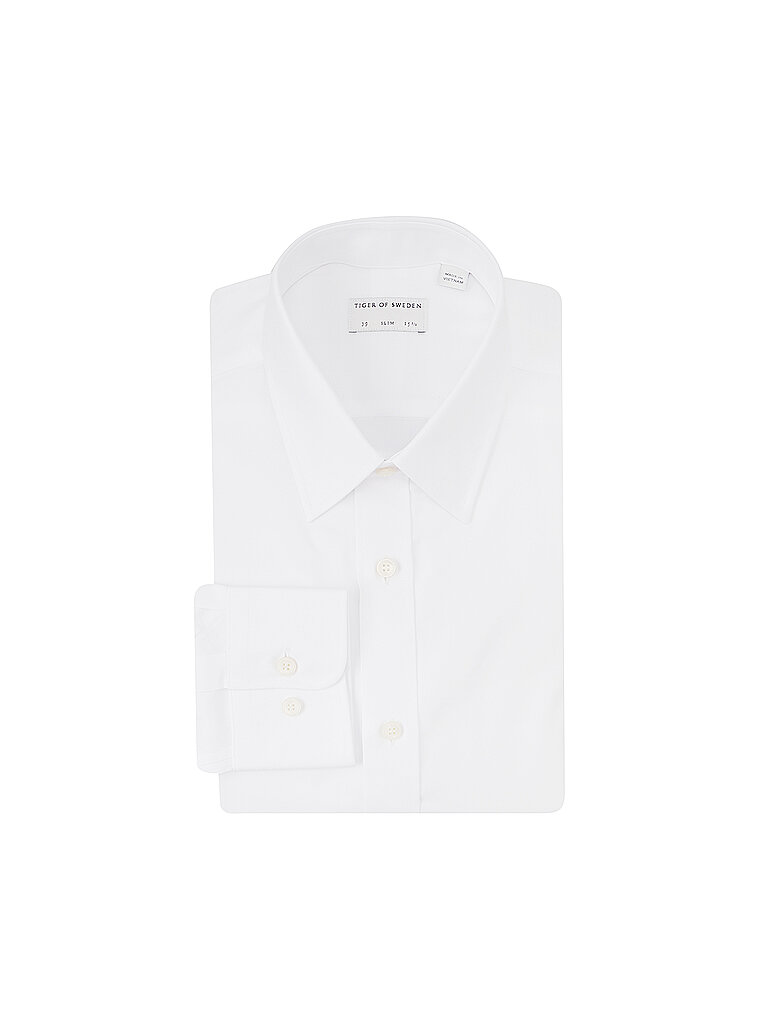TIGER OF SWEDEN Hemd Slim Fit ADLEY C weiss | 37 TIGER OF SWEDEN Hemd Slim Fit ADLEY C weiss | 37 von Tiger Of Sweden