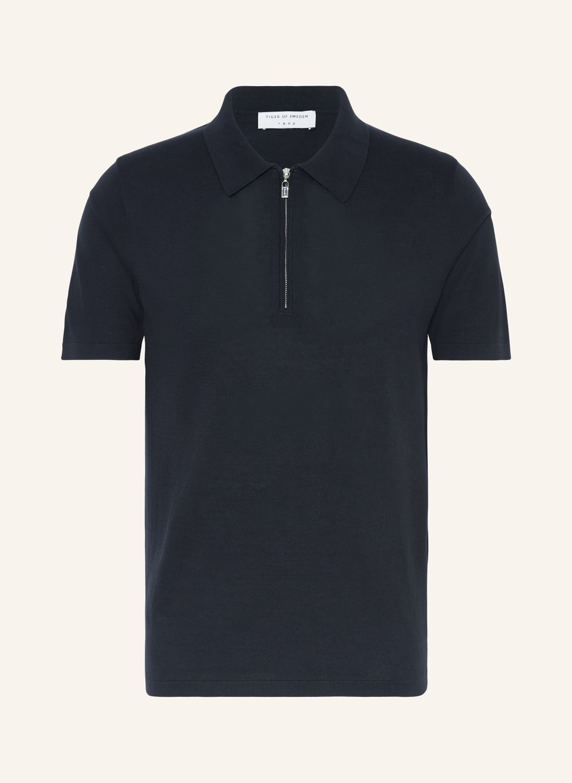 Tiger Of Sweden Piqué-Poloshirt Orbit blau von Tiger Of Sweden