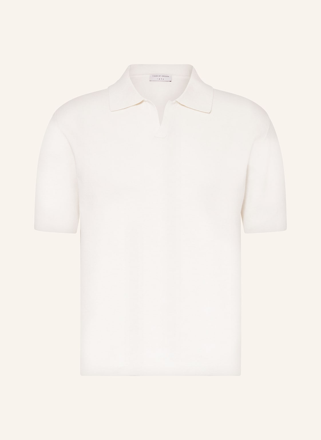 Tiger Of Sweden Strick-Poloshirt Maelon weiss Tiger Of Sweden Strick-Poloshirt Maelon weiss von Tiger Of Sweden