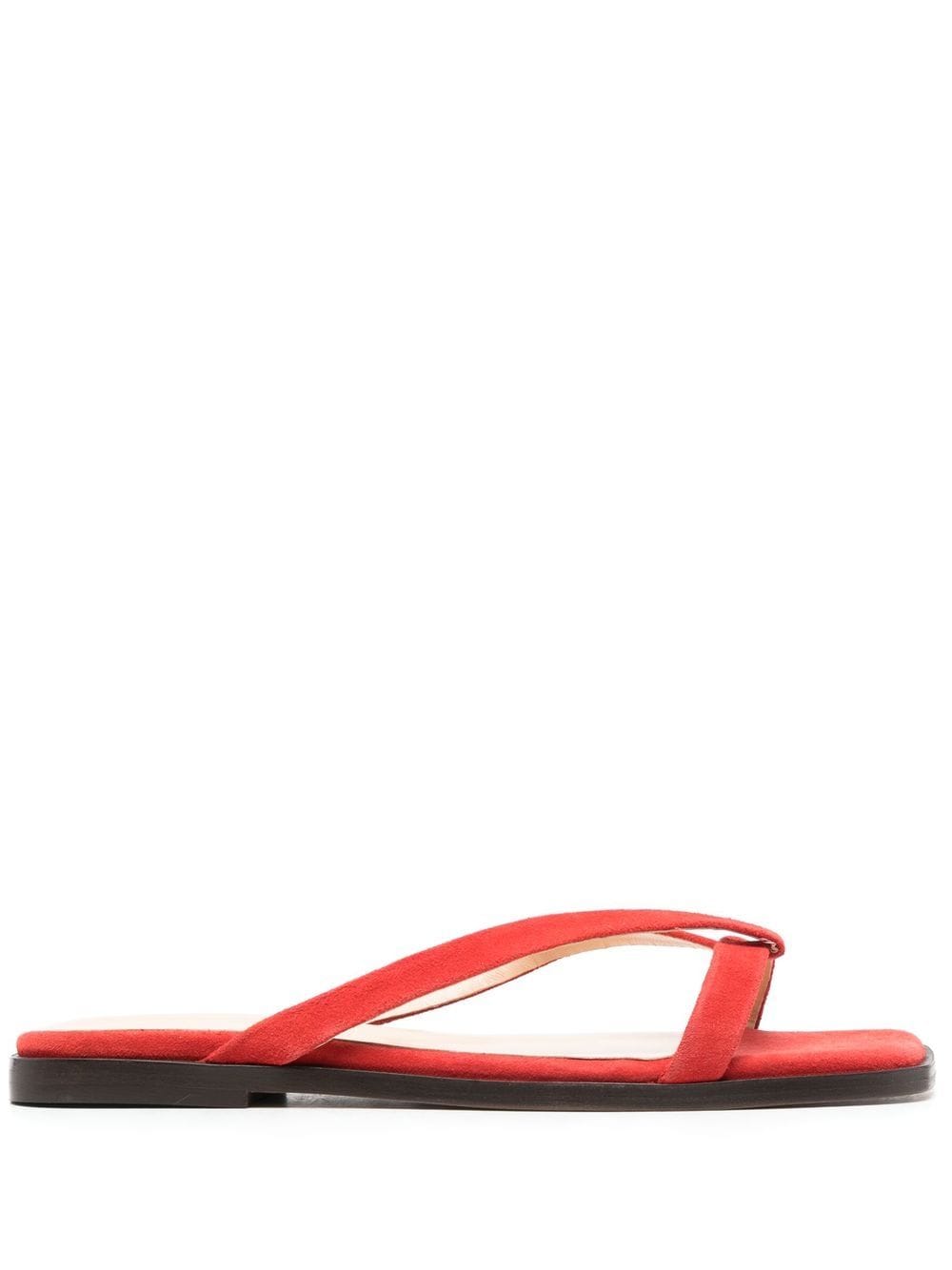 Tila March Origami suede sandals - Red von Tila March