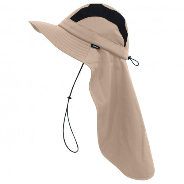 Tilley - Ultralight Cape Sun Hat - Hut Gr L - 59-60 cm;S - 56 cm schwarz von Tilley