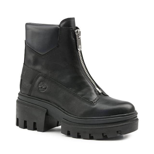 Everleigh Boot Front Zip-11 Damen Schwarz 42 von Timberland