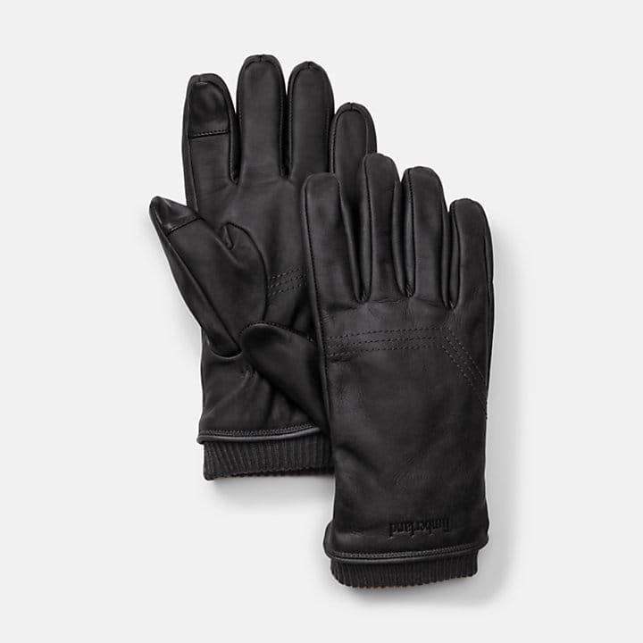 Timberland - Heirloom Leather Glove-M, für Herren, Schwarz, Größe M von Timberland