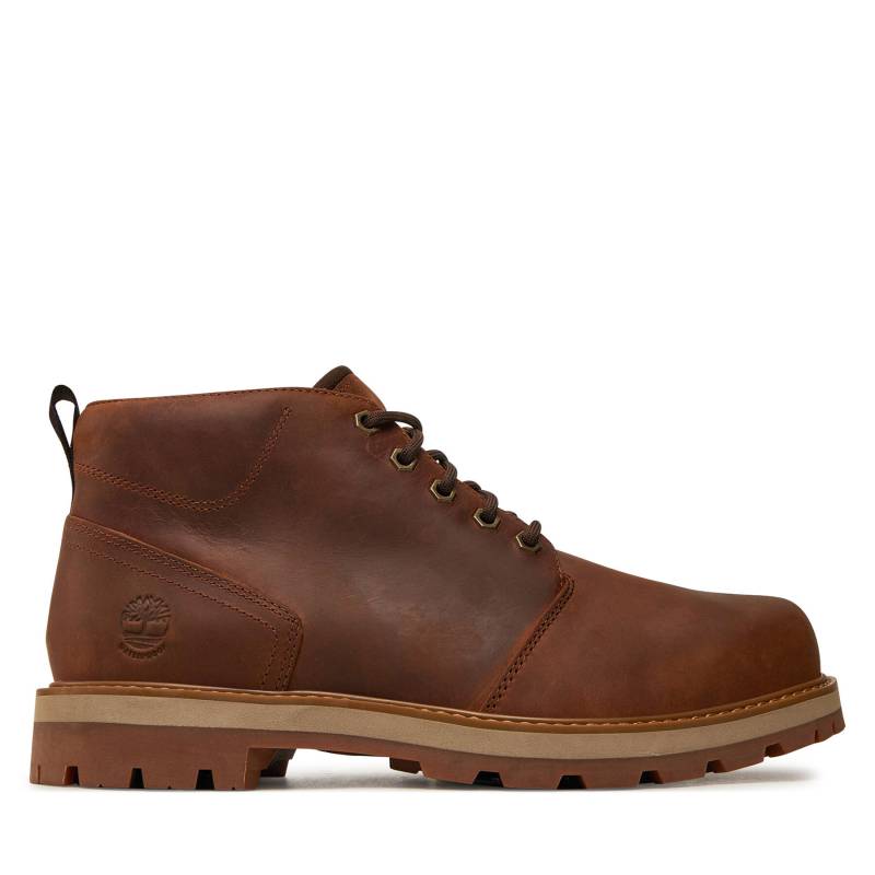 Schnürschuhe Timberland BRITTON ROAD MID CHUKKA WP TB0A69TWEM61 Braun von Timberland