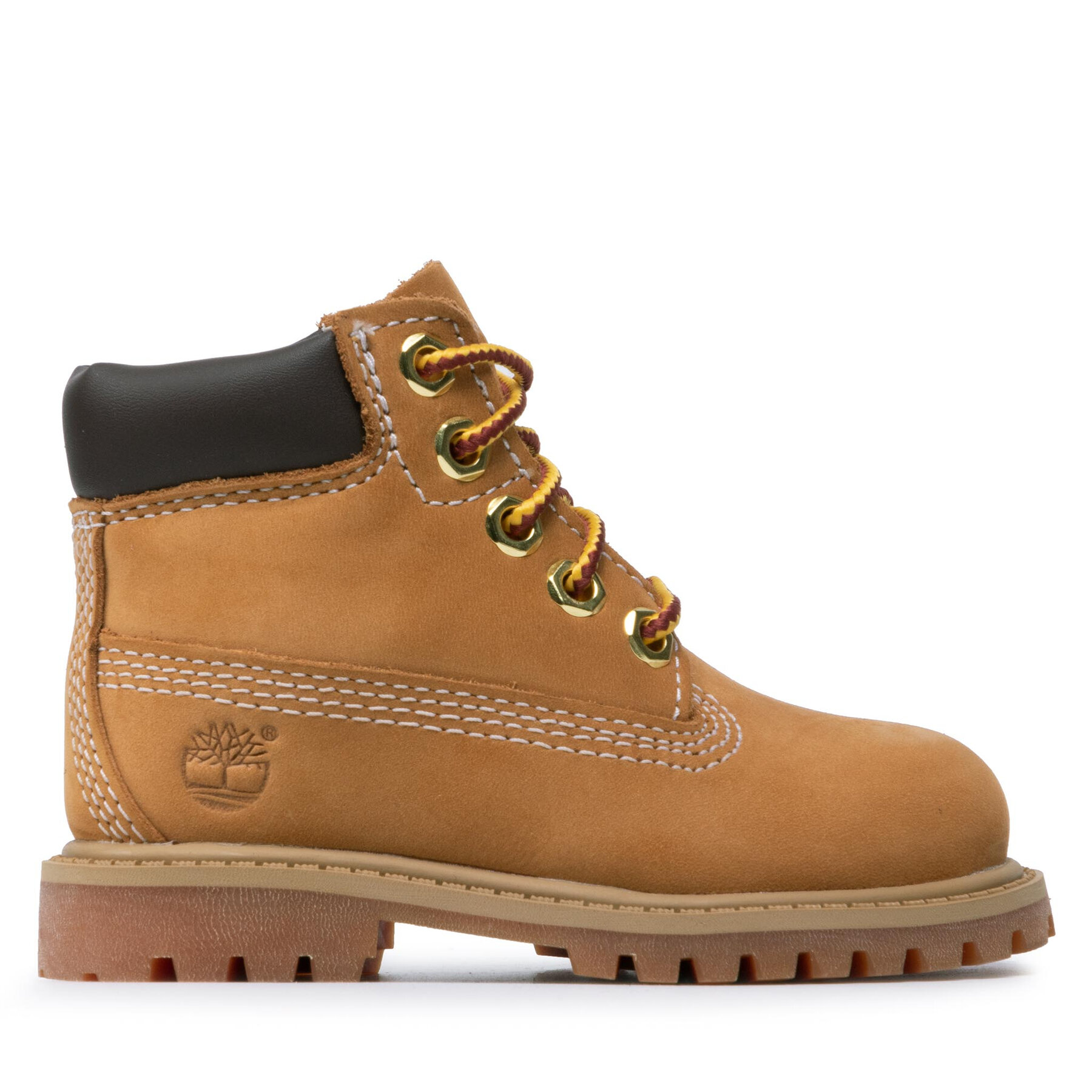 Schnürstiefeletten Timberland 6 In Premium Wp Boot TB0128097131 Braun von Timberland