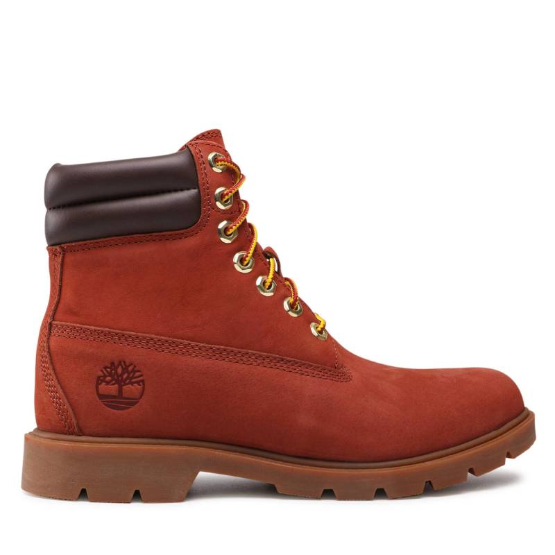 Schnürstiefeletten Timberland 6in Wr Basic TB0A2853V17 Orange von Timberland