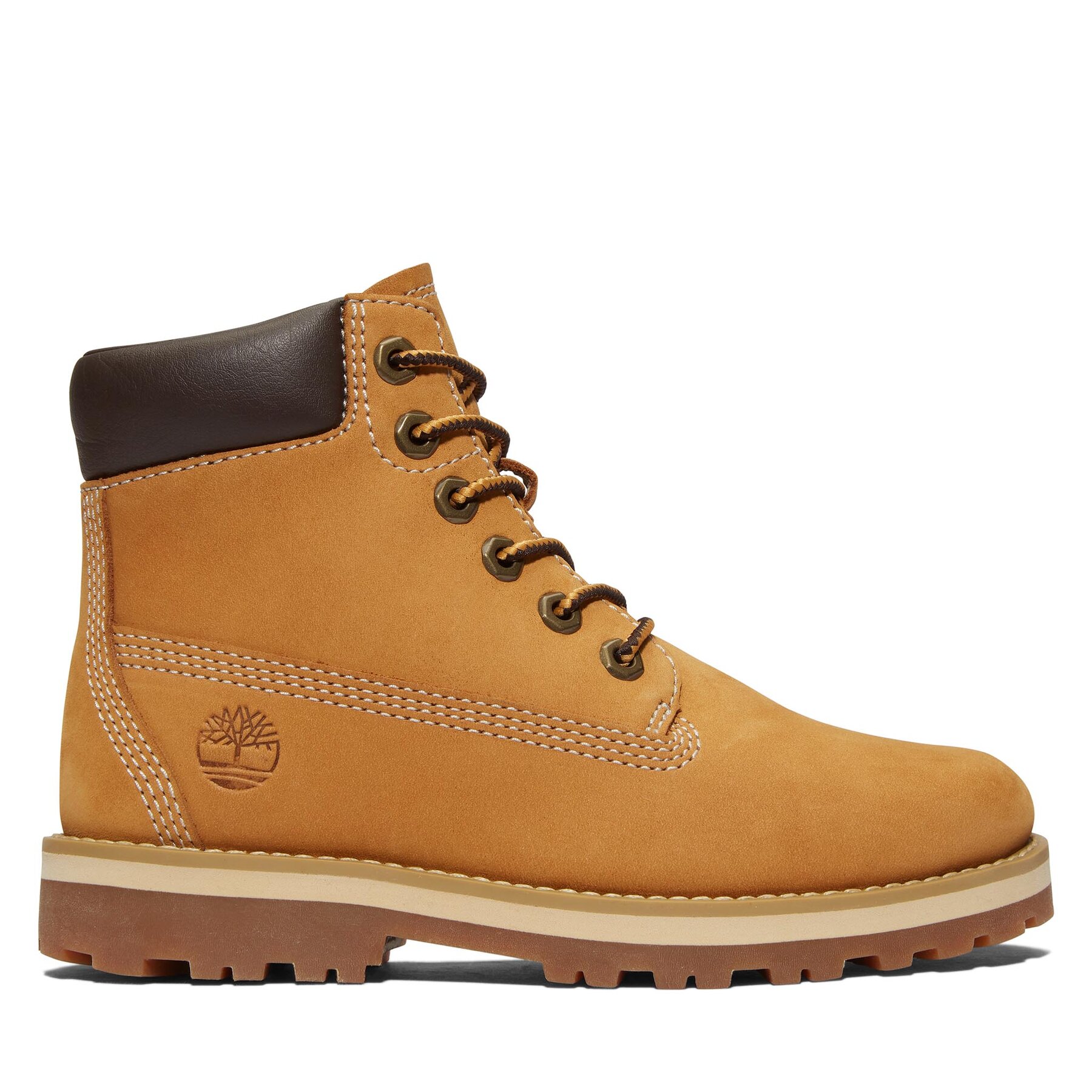 Schnürstiefeletten Timberland Courma Kid Traditional6In TB0A27BB2311 Braun von Timberland