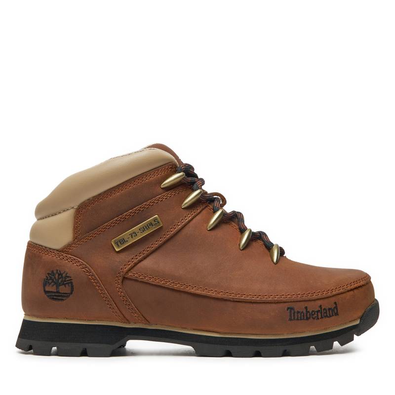 Schnürstiefeletten Timberland Euro Sprint Hiker A121K/TB0A121K2141 Braun von Timberland