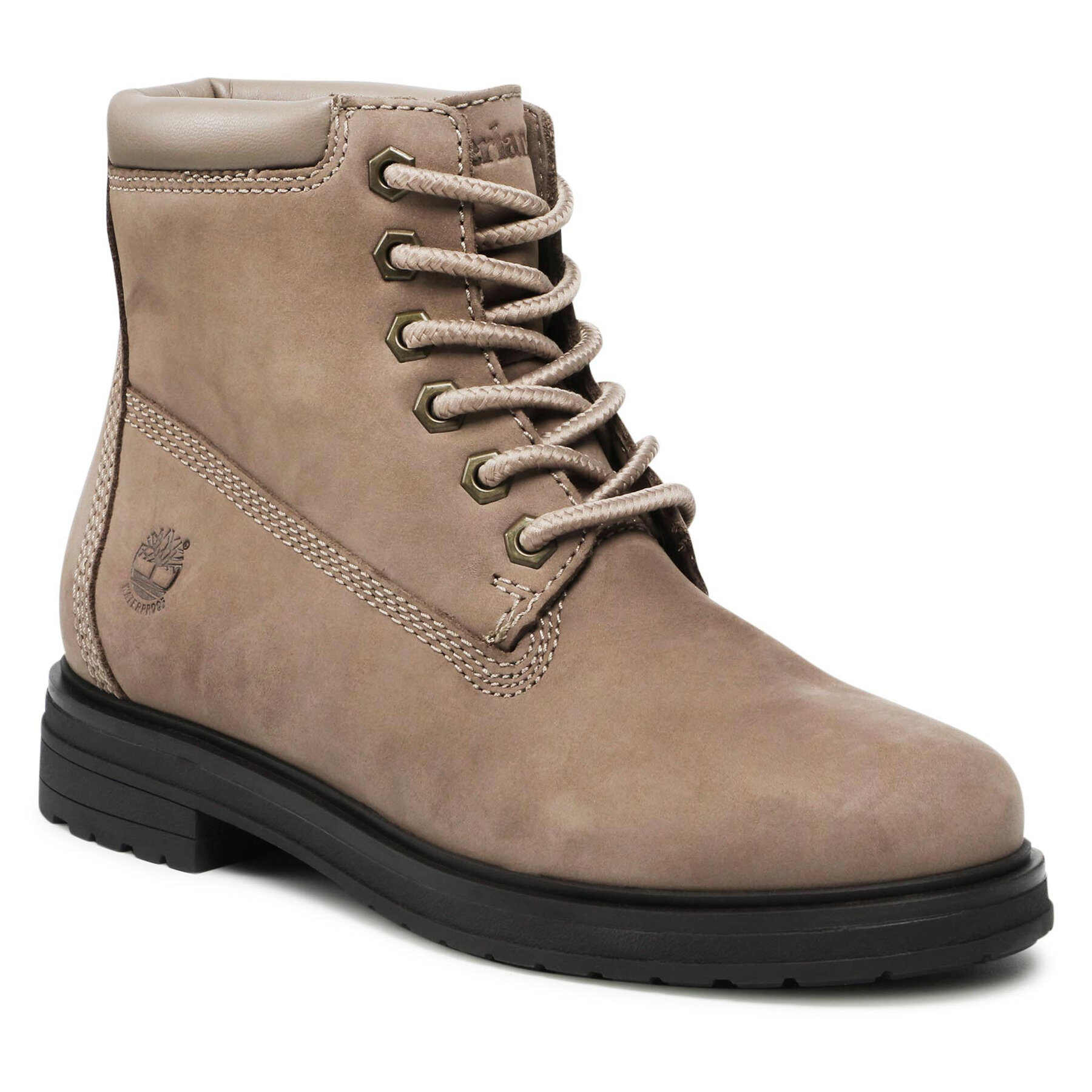 Schnürstiefeletten Timberland Hannover Hill 6in Boot Wp TB0A2KJ5929 Beige von Timberland