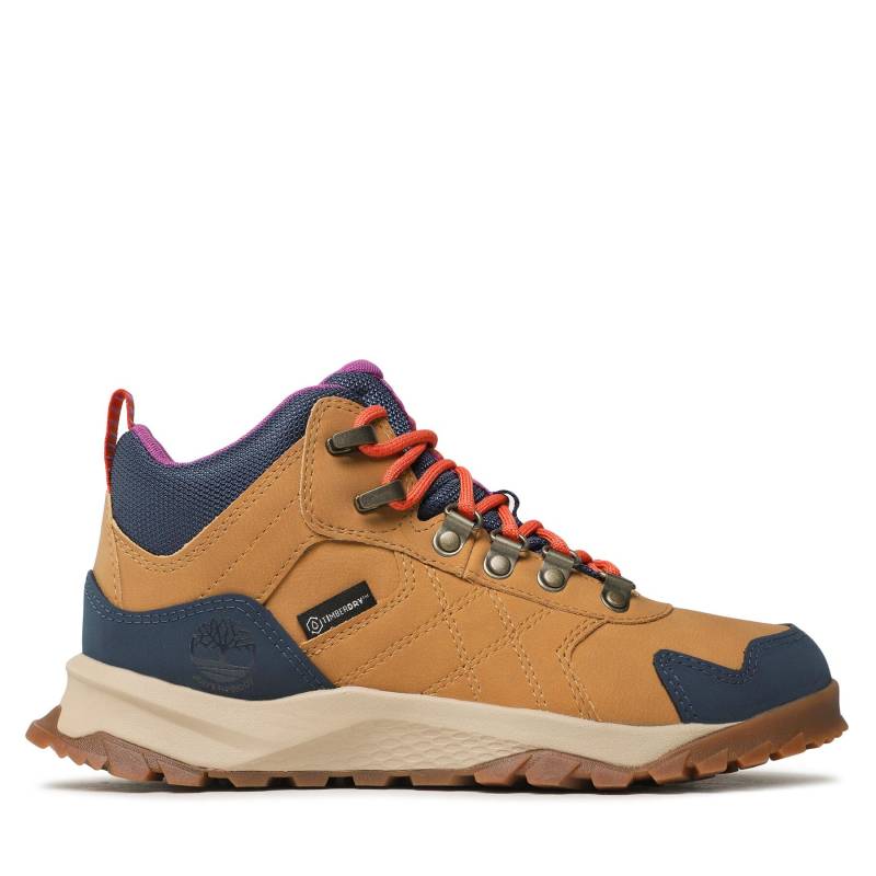 Schnürstiefeletten Timberland Lincoln Peak Mid Lthr WPTB0A5PHY2311 Orange von Timberland