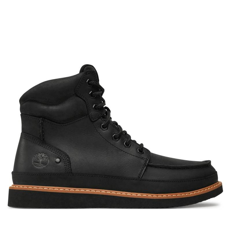 Schnürstiefeletten Timberland Newmarket Mid Lace Boot TB0A698FW021 Schwarz von Timberland