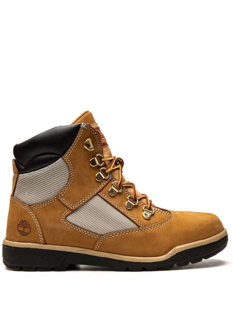 Timberland 6-Inch "Wheat" leather field boots - Brown von Timberland