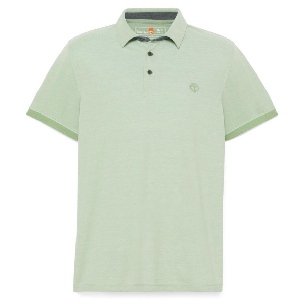 Timberland - Baboosic Brook Oxford Short Sleeve Polo - Polo-Shirt Gr XL grün von Timberland