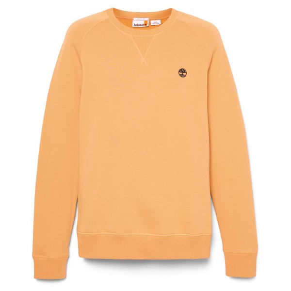 Timberland - Brushed Back Crew Sweatshirt - Pullover Gr M orange/beige von Timberland