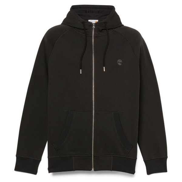 Timberland - Brushed Back Full Zip Hoodie - Hoodie Gr L schwarz von Timberland