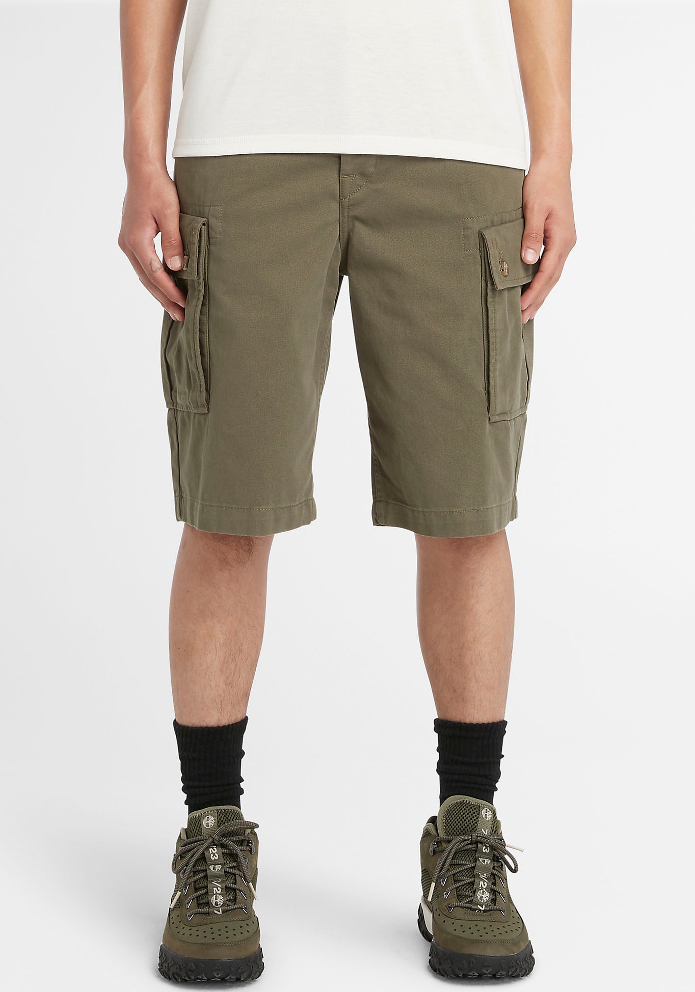 Timberland Cargobermudas »BROOKLINE Twill Cargo Short LEMON« von Timberland