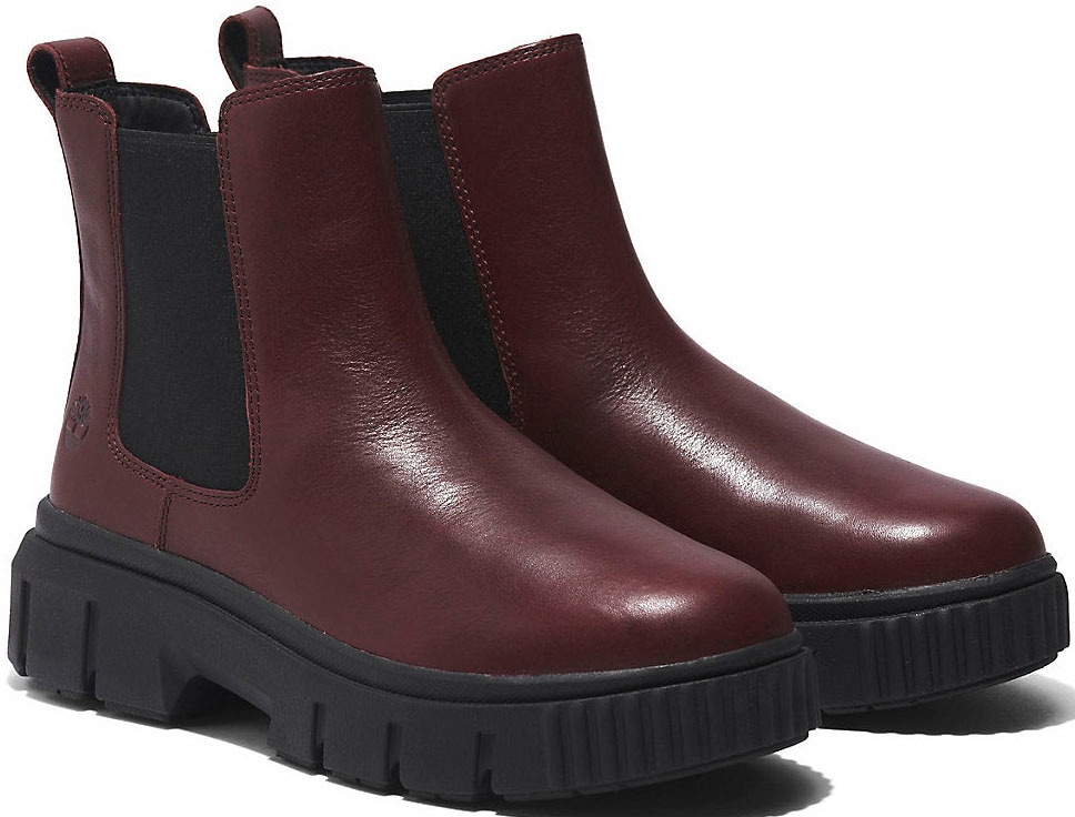 Timberland Chelseaboots »GREYFIELDMID CHELSEA BOOT«, Winterstiefel, Schnürstiefel, Winterschuhe Timberland Chelseaboots »GREYFIELDMID CHELSEA BOOT«, Winterstiefel, Schnürstiefel, Winterschuhe von Timberland