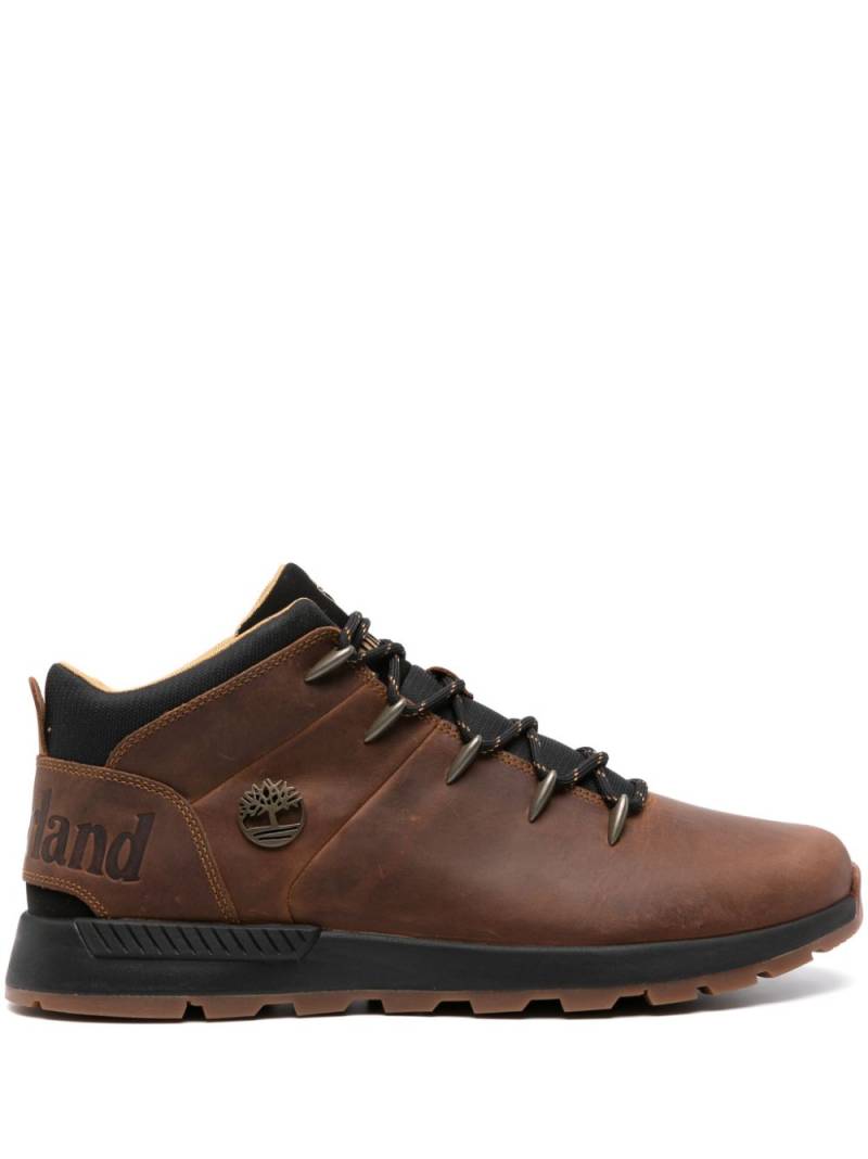 Timberland Chukka Sprint Trekker leather boots - Brown von Timberland