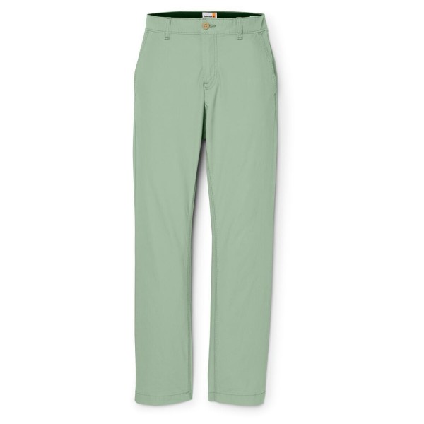 Timberland - Claremont Poplin Chino Pant - Freizeithose Gr 35 - Length: 32'' grün von Timberland