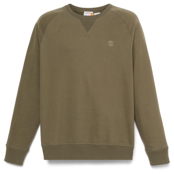 Timberland - Exeter River Loopback Crew Neck Sweatshirt - Pullover Gr M oliv von Timberland