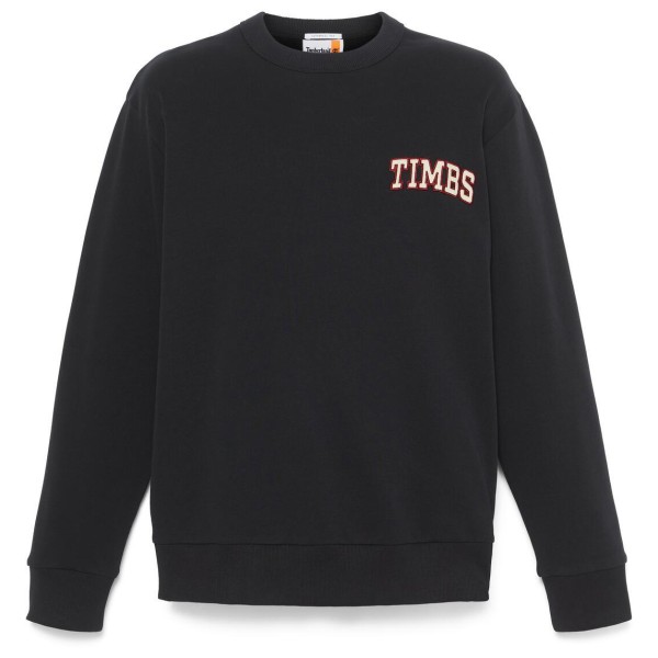 Timberland - Front Timbs Graphic Crew Neck Sweatshirt - Pullover Gr L;M;S;XL;XXL schwarz von Timberland