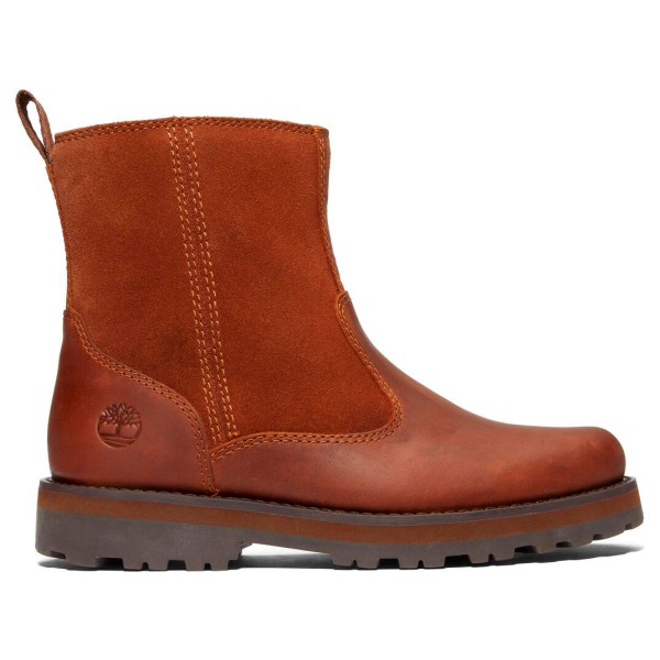 Timberland - Kid's Courma Mid Warm Lined Boot - Winterschuhe Gr 1,5 rot von Timberland