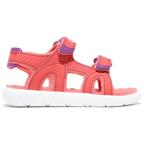 Timberland - Kid's Perkins Row 2-Strap Sandal - Sandalen Gr 10,5K rot/weiß von Timberland