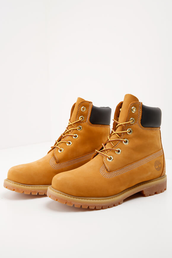 Timberland Leder Schnürstiefelette | Wheat | Damen  | EU36 von Timberland