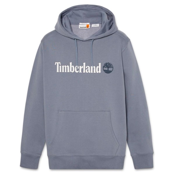 Timberland - Linear Logo Hoodie - Hoodie Gr M grau von Timberland