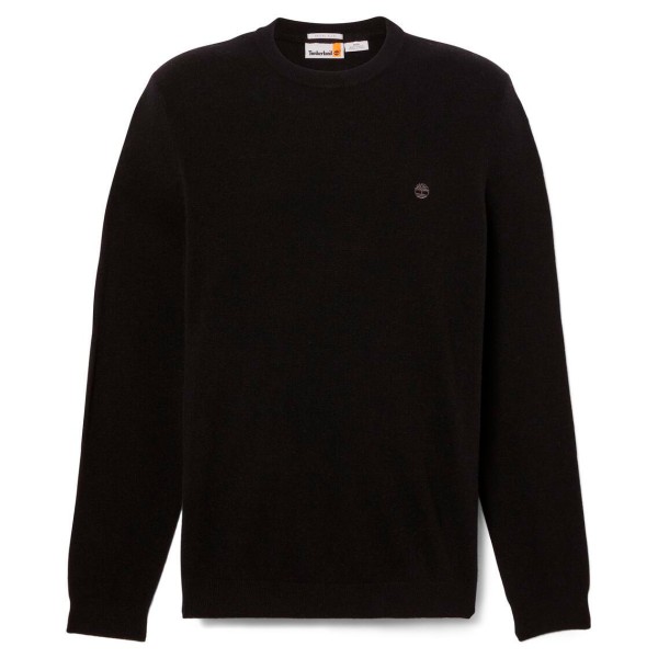 Timberland - Merino Crew Sweater - Merinopullover Gr L schwarz von Timberland