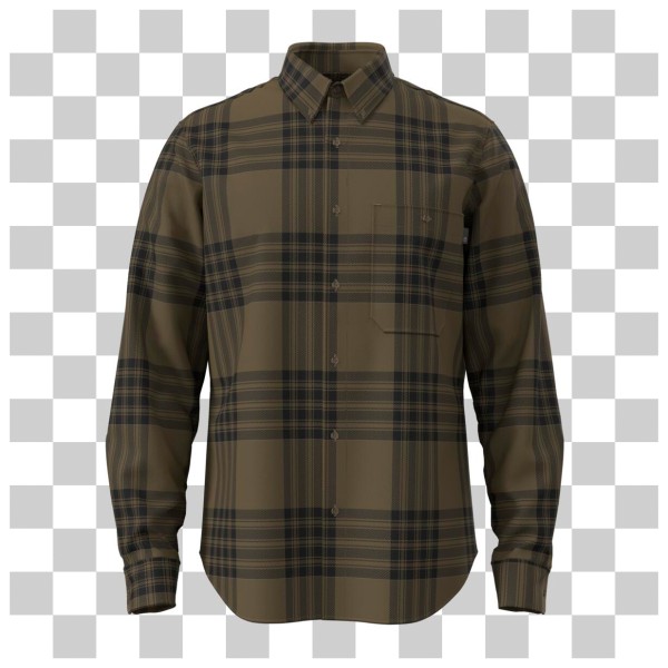 Timberland - Midweight Flannel Check Shirt - Hemd Gr L grau von Timberland