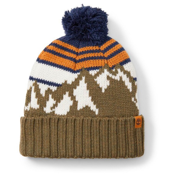 Timberland - Mountain Jacquard Hat - Mütze Gr S braun von Timberland