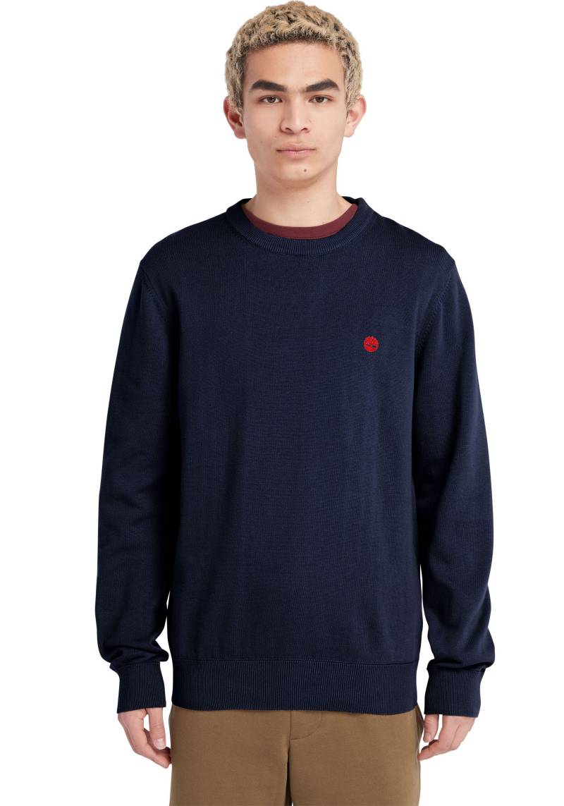 Timberland Rundhalspullover »WILLIAMS RIVER Cotton YD Sweater« von Timberland