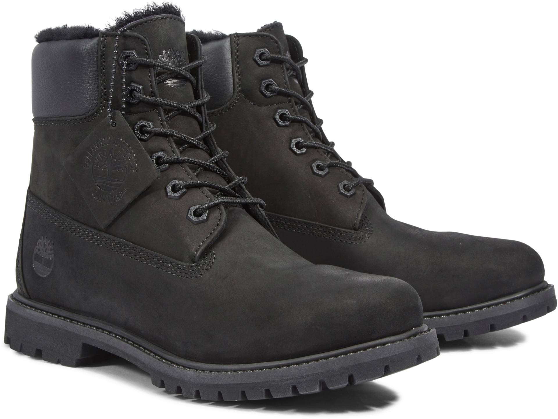 Timberland Schnürboots »6in Premium Shearling«, Winterstiefel, Schnürstiefel, Winterschuhe, wasserdicht, gefüttert von Timberland