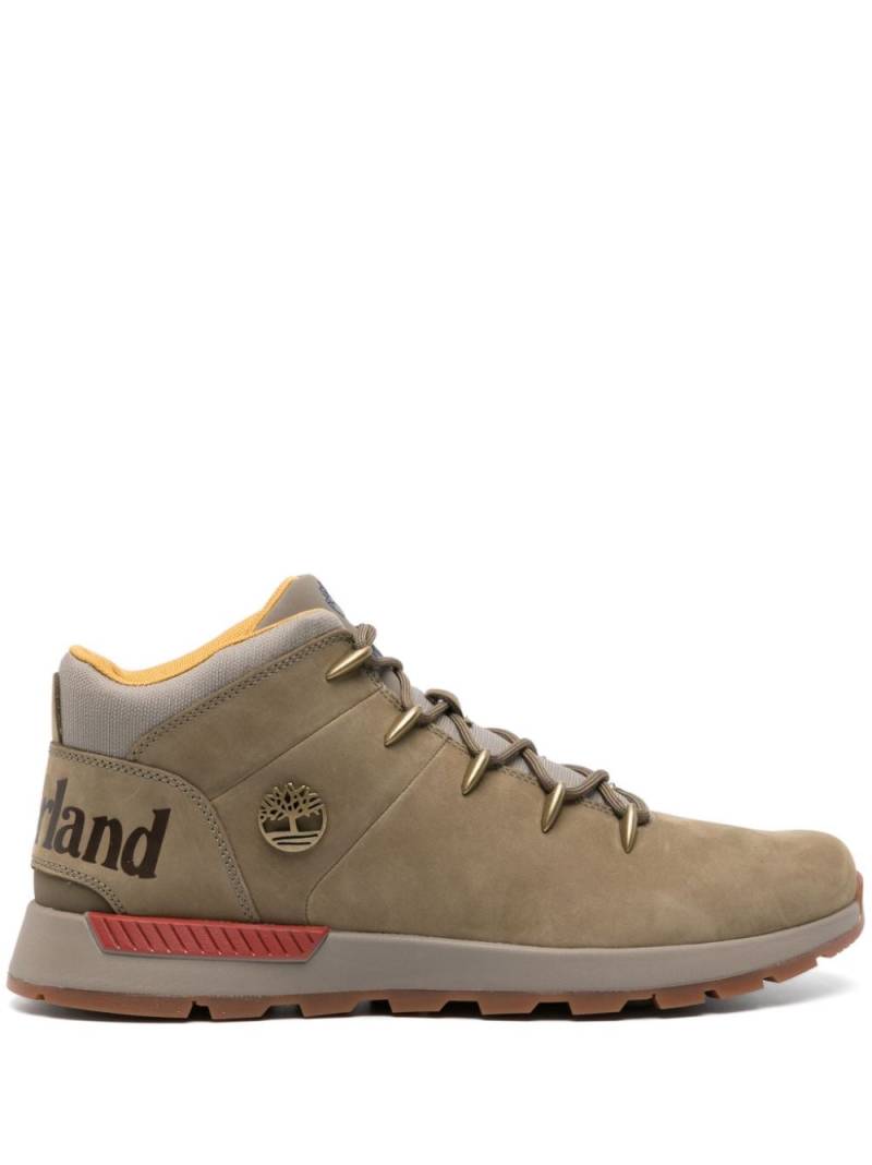 Timberland Sprint Tremer Chukka logo-plaque suede boots - Green von Timberland