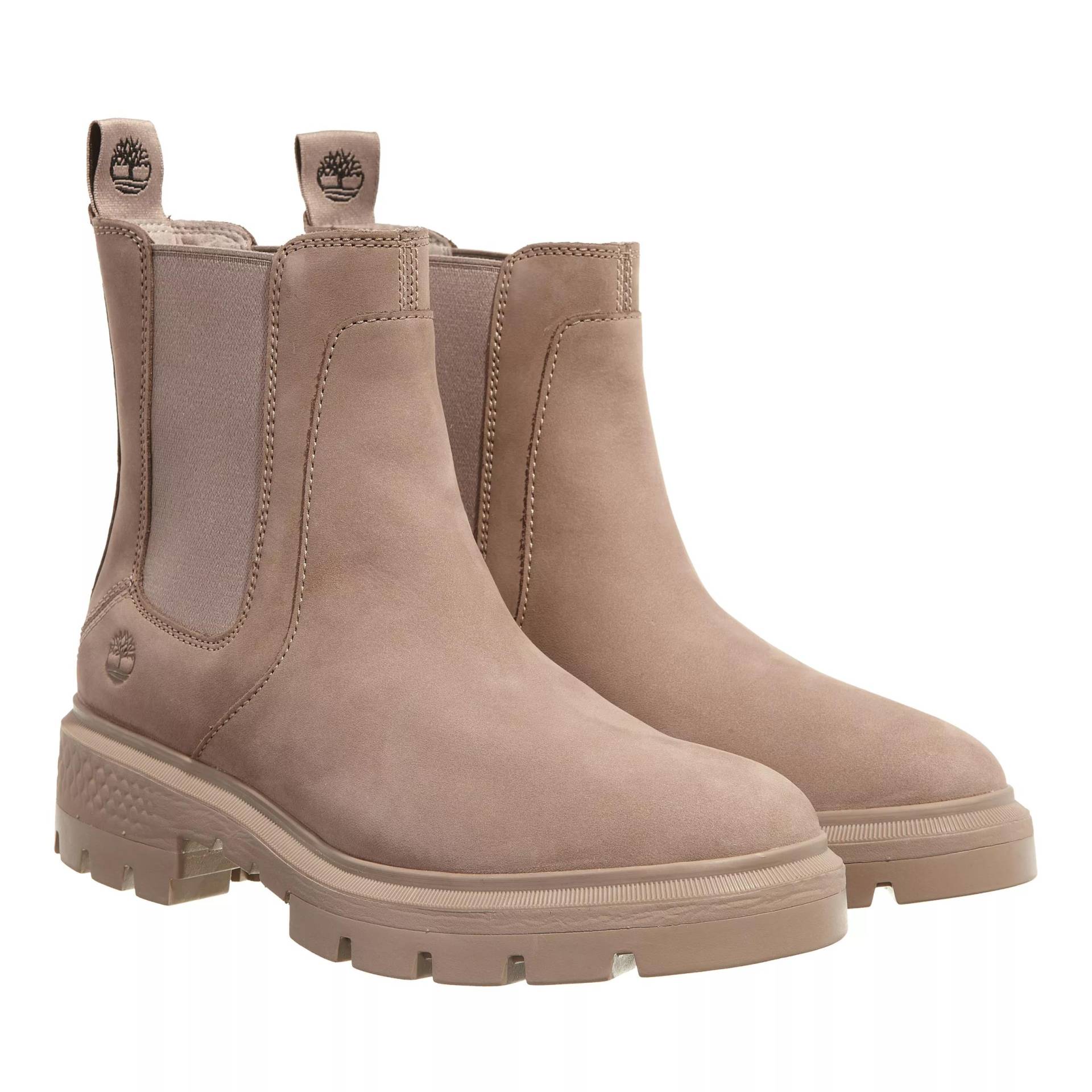 Timberland Stiefel & Boots - Cortina Valley Chelsea - Gr. 41 (EU) - in Taupe - für Damen von Timberland