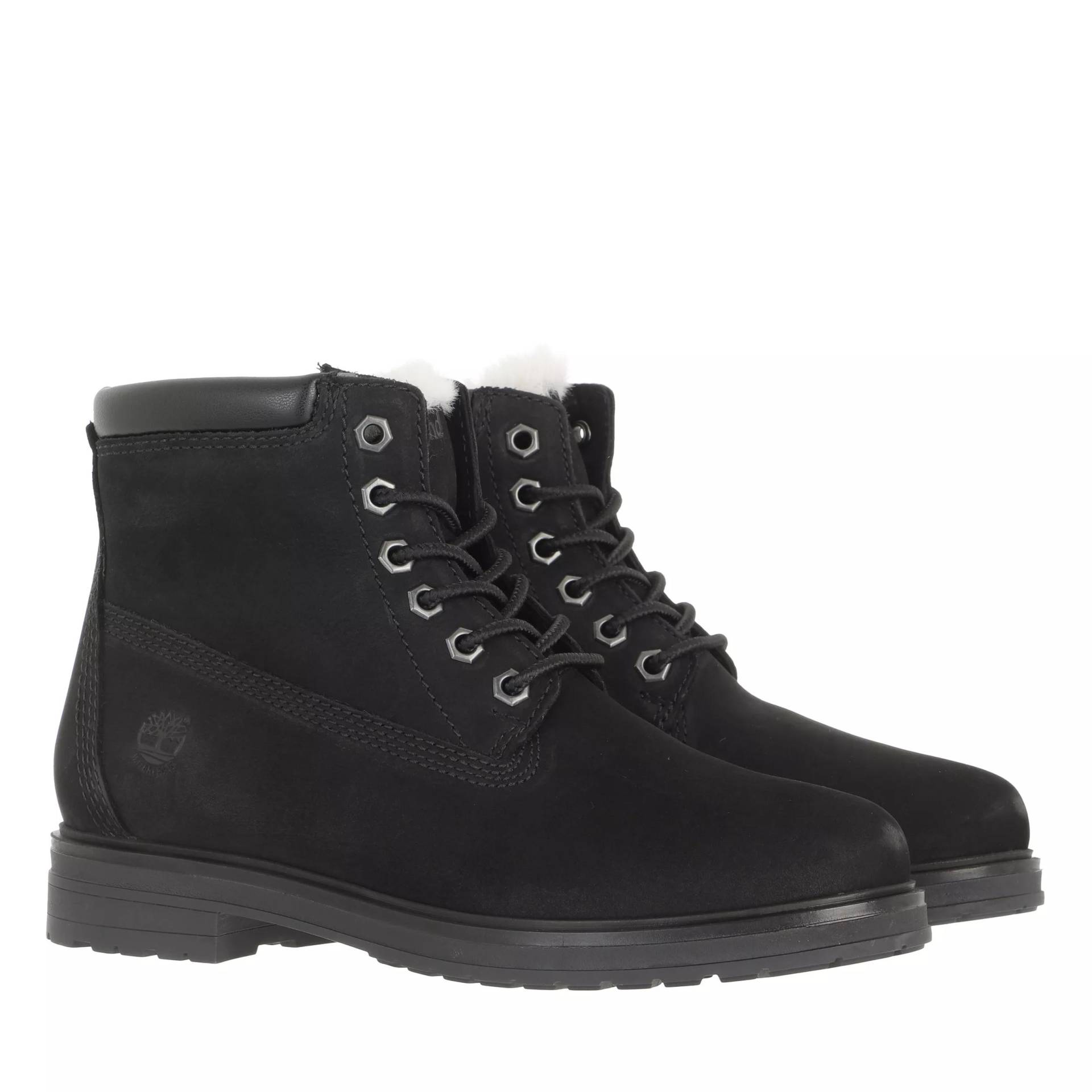 Timberland Stiefel & Boots - Hannover Hill Fur Lined Waterproof Boot - Gr. 37 (EU) - in Schwarz - für Damen von Timberland