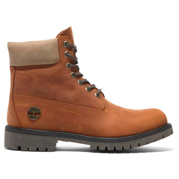 Timberland - Timberland Premium 6 Inch Lace Up Waterproof Boot - Freizeitstiefel Gr 15 braun von Timberland