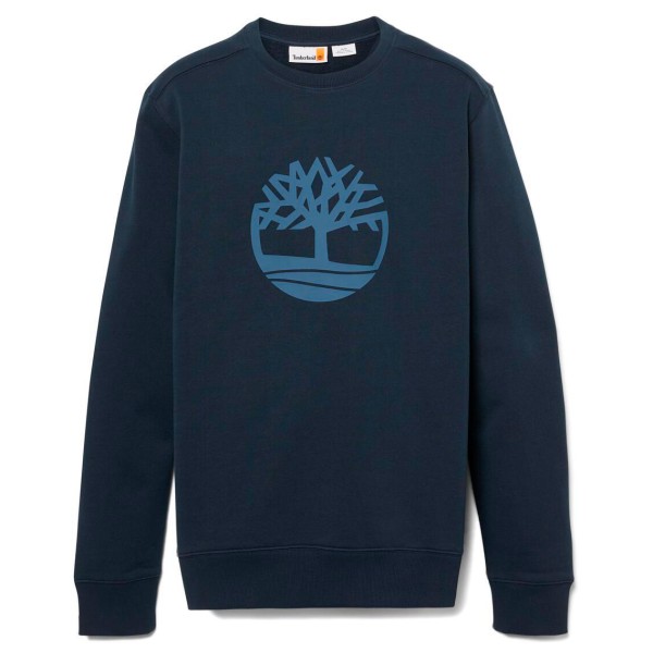 Timberland - Tree Logo Crew Neck Sweatshirt - Pullover Gr M blau von Timberland