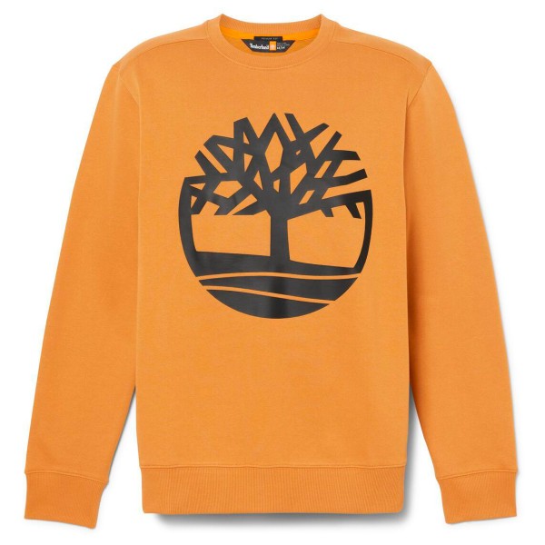 Timberland - Tree Logo Crew Neck Sweatshirt - Pullover Gr XL orange von Timberland