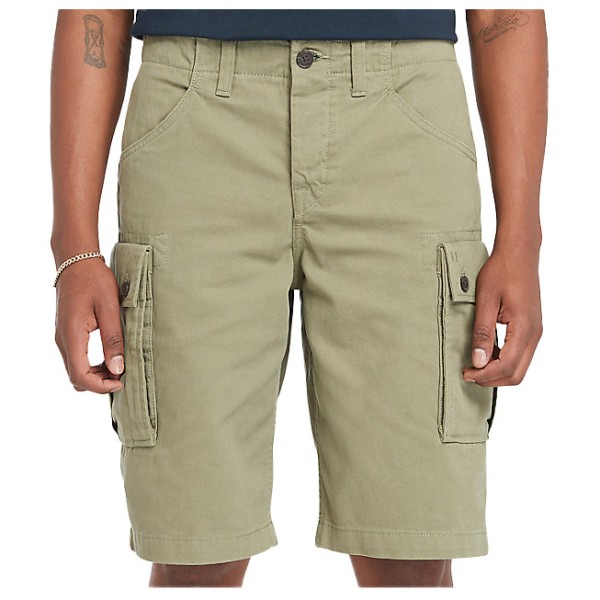 Timberland - Twill Cargo Short - Shorts Gr 33 oliv von Timberland